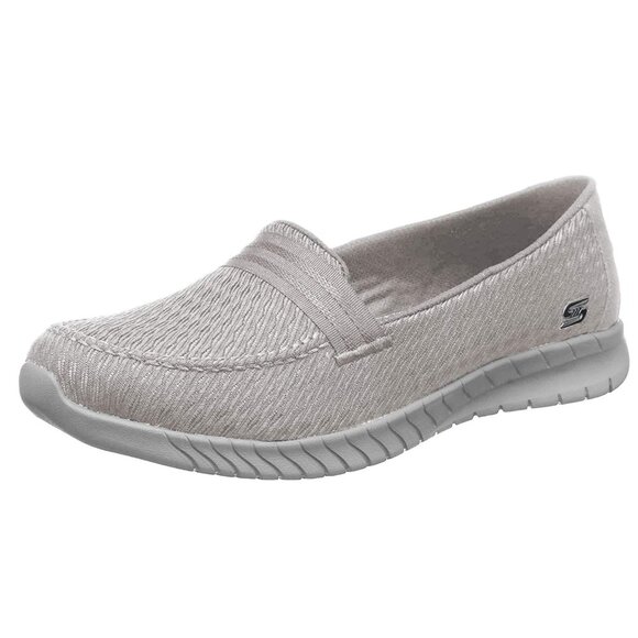 Sketcher Wave Lite Sneakers Size 6 Gray Memory Foan - Picture 1 of 10